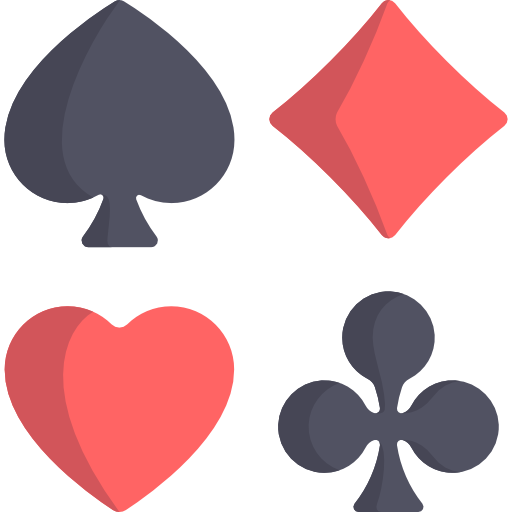 Shapes, Spades, Diamonds, Casino, Clovers, Poker, Hearts Icon
