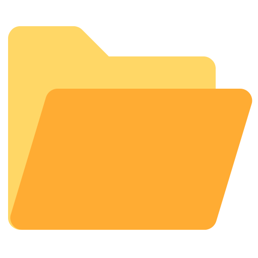 Folder Open, Fill, Flat Icon With Png And Vector Format For Free