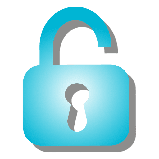 Opened Padlock Icon