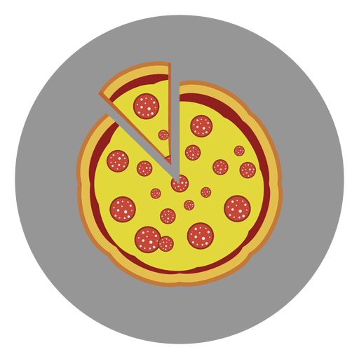 Pizza Circle Icon