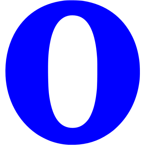 Blue Opera Icon