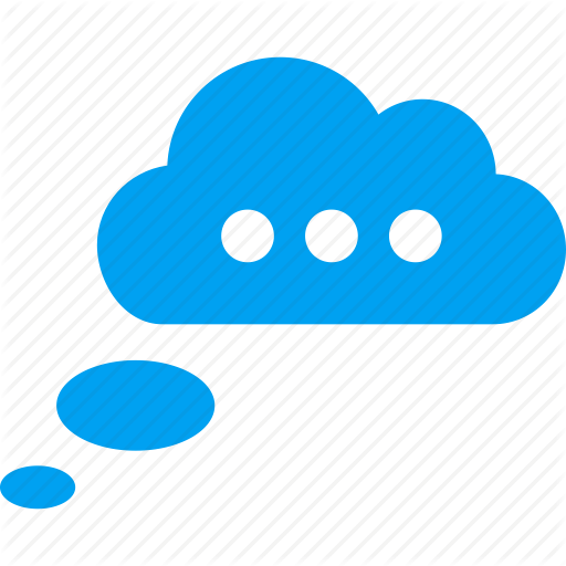 Chat, Cloud, Comment, Dream, Opinion, Talk, Think Icon