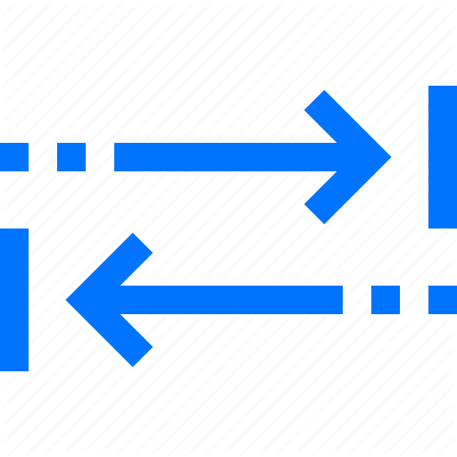 Arrow, Move, Navigation, Opposite, Send, Two, Way Icon