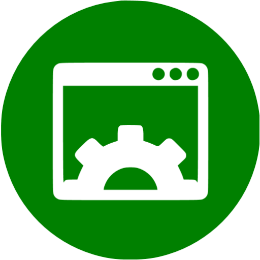 Green Website Optimization Icon
