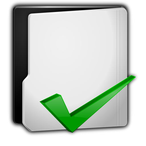 Grey Folder Options Icon