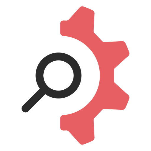 Search Settings Colored Stroke Icon