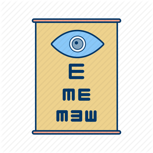 Eye Test, Optometrist Icon
