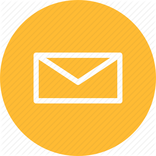 Circle, Email, Letter, Mail, Message, Messages, Yellow Icon