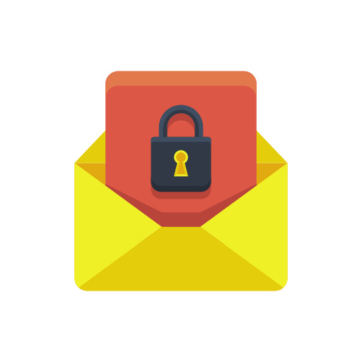 Encrypted Email Icon Free Download