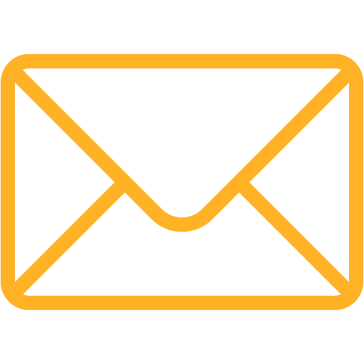 Orange Email Icon