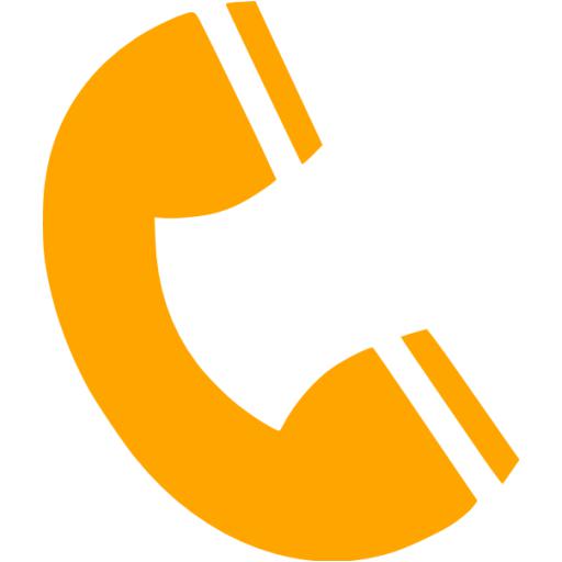 Orange Phone Icon