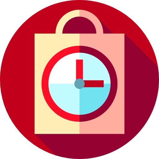 Shopping Bag, History, Clock, Paper Bag, Order, Commerce