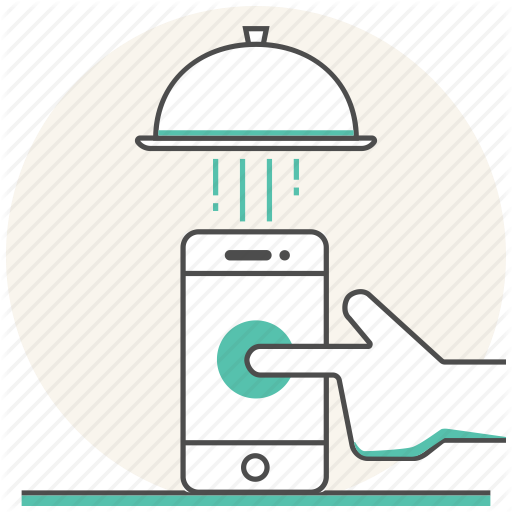 Delivery, Food, Grocery, Mobile, Online, Ordering, Shopping Icon