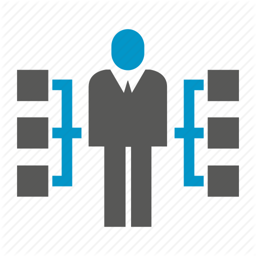 Center, Diagram, Leader, Organization Chart, People Icon