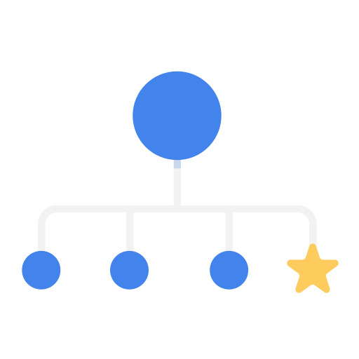 Organization, Rookie, Star, Chart, Business, Hr Icon