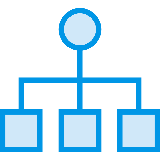 Diagram, Order, Organization Icon