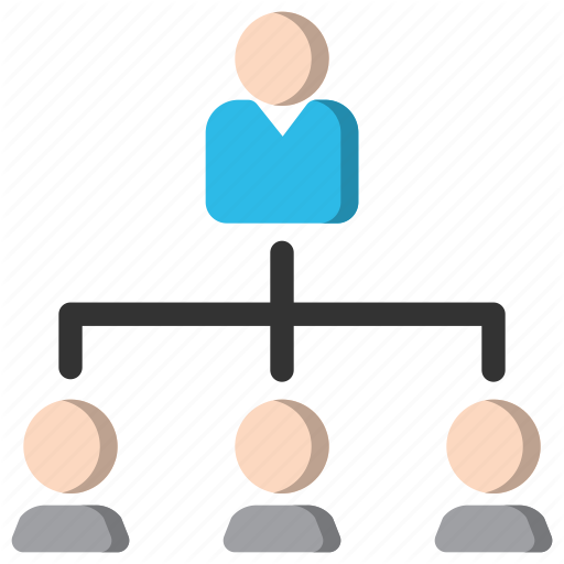 Leadership, Management, Organization, Structure, Team Icon