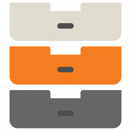 Business, Drawer, File, Organizer Icon