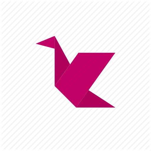 Art, Origami, Paper, Papercraft Icon