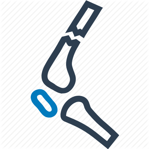 Bone, Broken, Broken Leg, Orthopedic, Orthopedics Icon