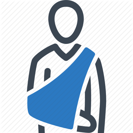 Broken Arm, Orthopedics, Patient Icon