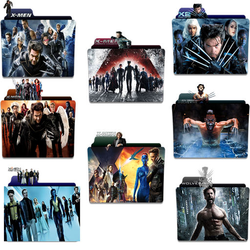 X Men Folder Icon Pack