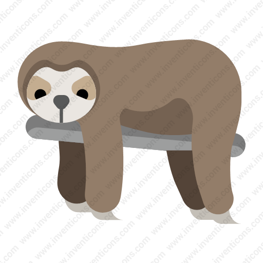 Download Sloth Icon Inventicons