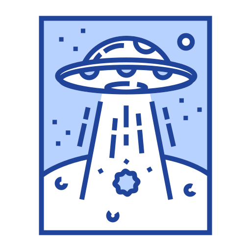 Ufo Icon Free Of Outer Space