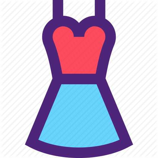 Apparel, Clothes, Clothing, Dress, Outfit Icon