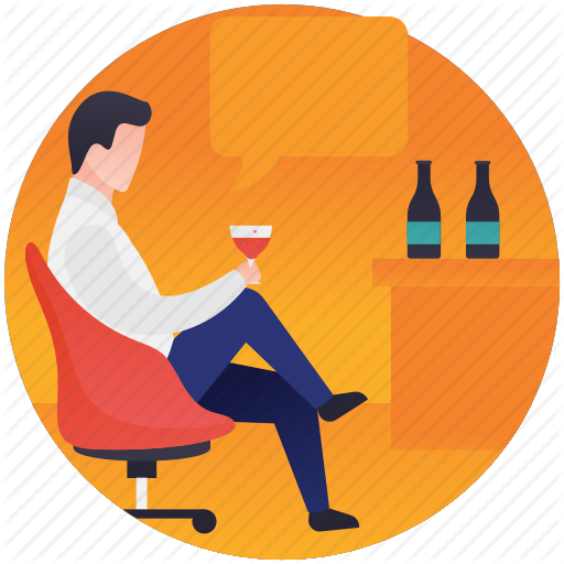 Drunkard, Drunken, Having Fun, Outing, Partying Icon