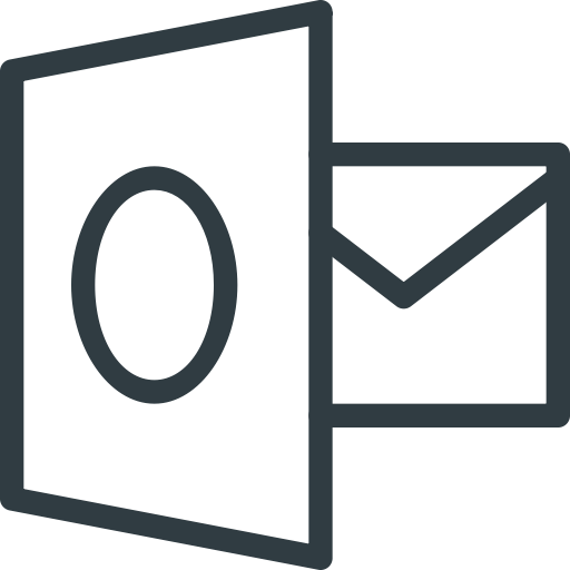 Outlook, Logo, Brand, Logos, Brands Icon