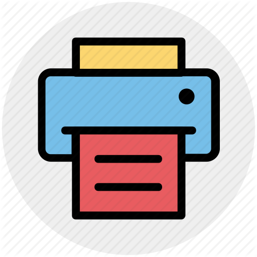 Device, Fax, Output, Paper, Print, Printer Icon