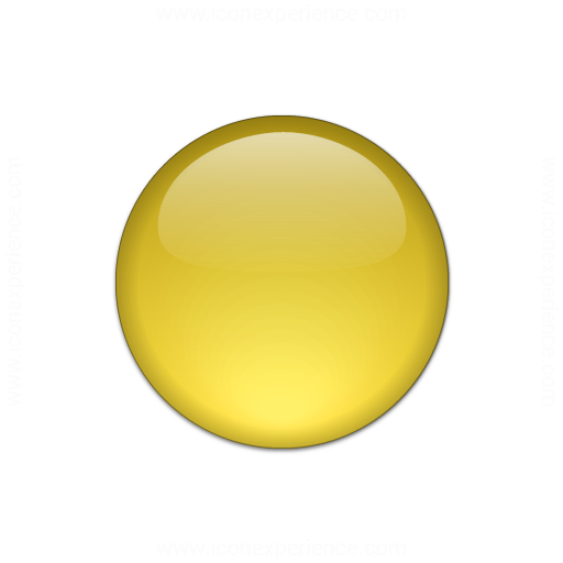 Iconexperience V Collection Bullet Ball Glass Yellow Icon