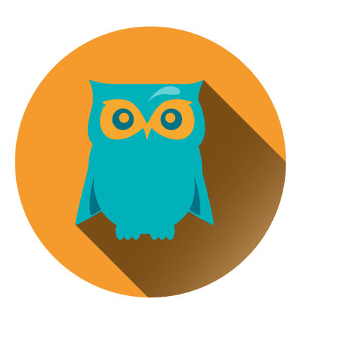 Owl Round Icon