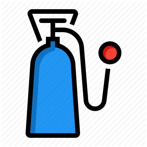 Bottle, Bottled, Breathing, Gas, Oxygen Icon