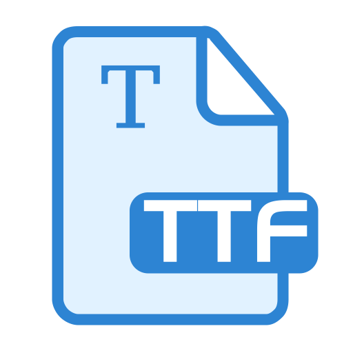 Ttf, Ttf, Truetype Font Icon With Png And Vector Format For Free