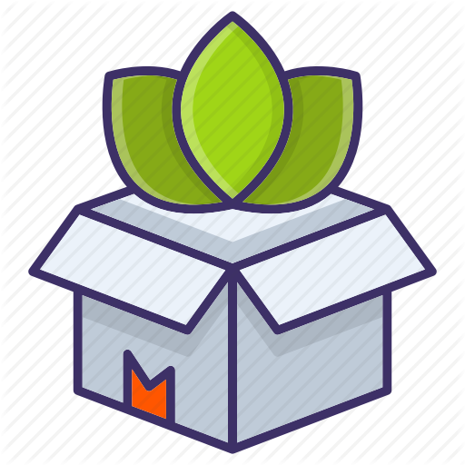 Box, Eco, Ecology, Office, Package Icon