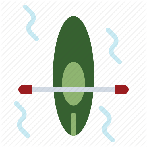 Boat, Canoe, Kayak, Kayaking, Paddle Icon