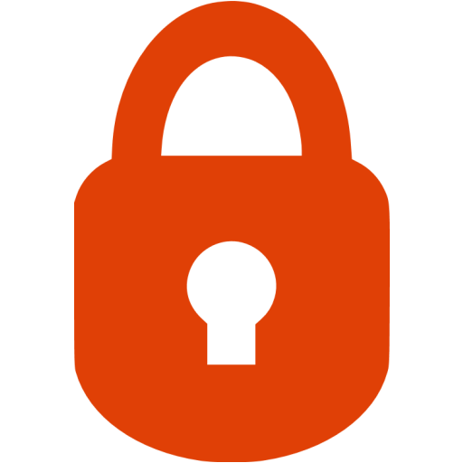 Soylent Red Padlock Icon