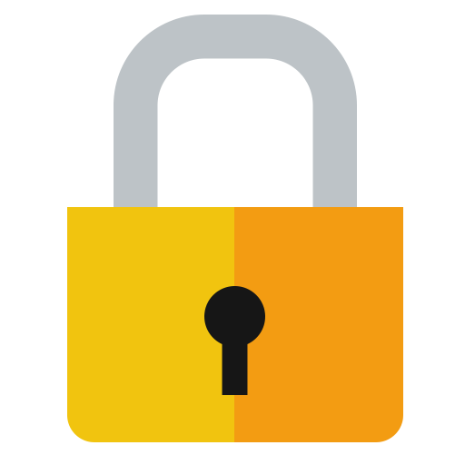 Mixed Lock Icon