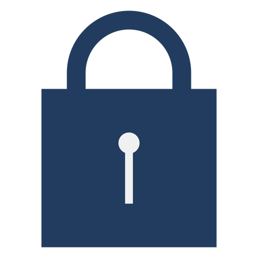 Simple Padlock Icon Lock