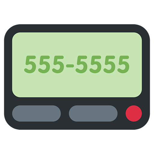Pager Emoji For Facebook, Email Sms Id