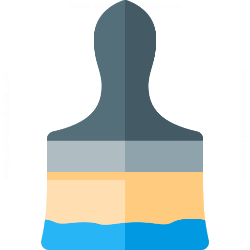 Iconexperience G Collection Paint Brush Icon
