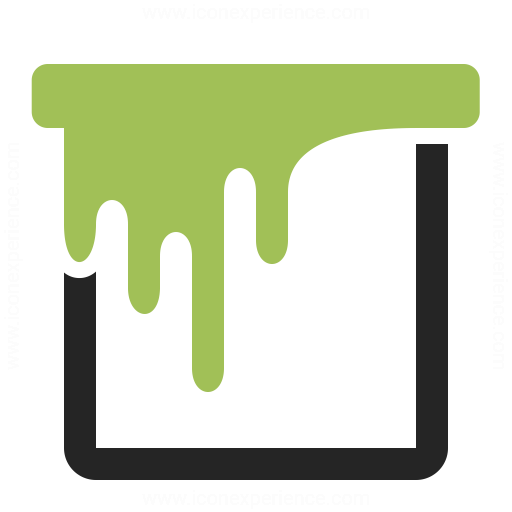 Paint Bucket Icon Iconexperience