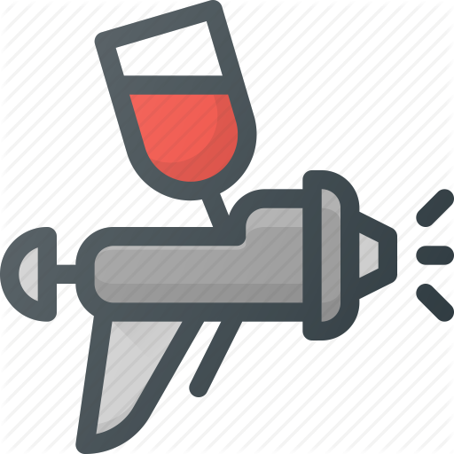 Airbrush, Car, Color, Paint, Painting, Spray Icon