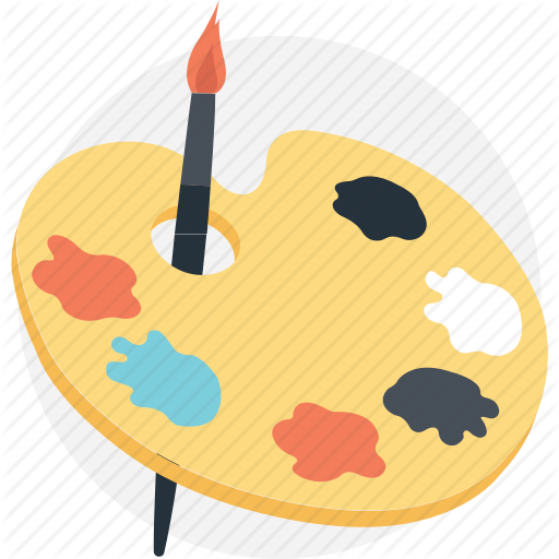 Art, Artist Palette, Canvas, Paint Palette, Painting Icon
