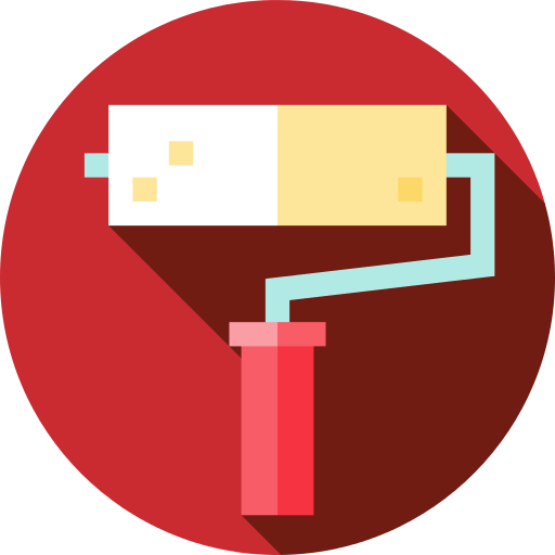 Paint Roller Paint Png Icon