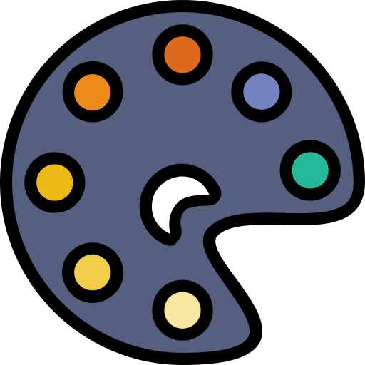 Paint Palette Artist Png Icon