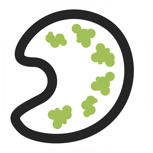 Painters Palette Icon Iconexperience