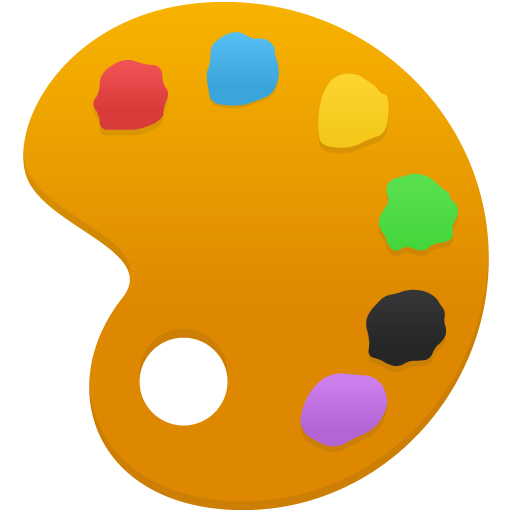 Palette Icon Flatastic Iconset Custom Icon Design